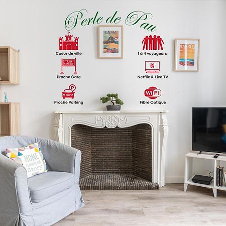 La Perle De Pau Apartment Luaran gambar